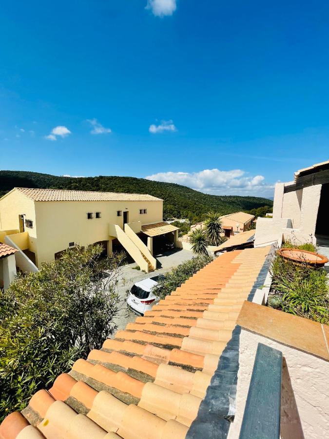 Superbe T2 Avec Vue Mer Et Piscine La Croix-Valmer Kültér fotó